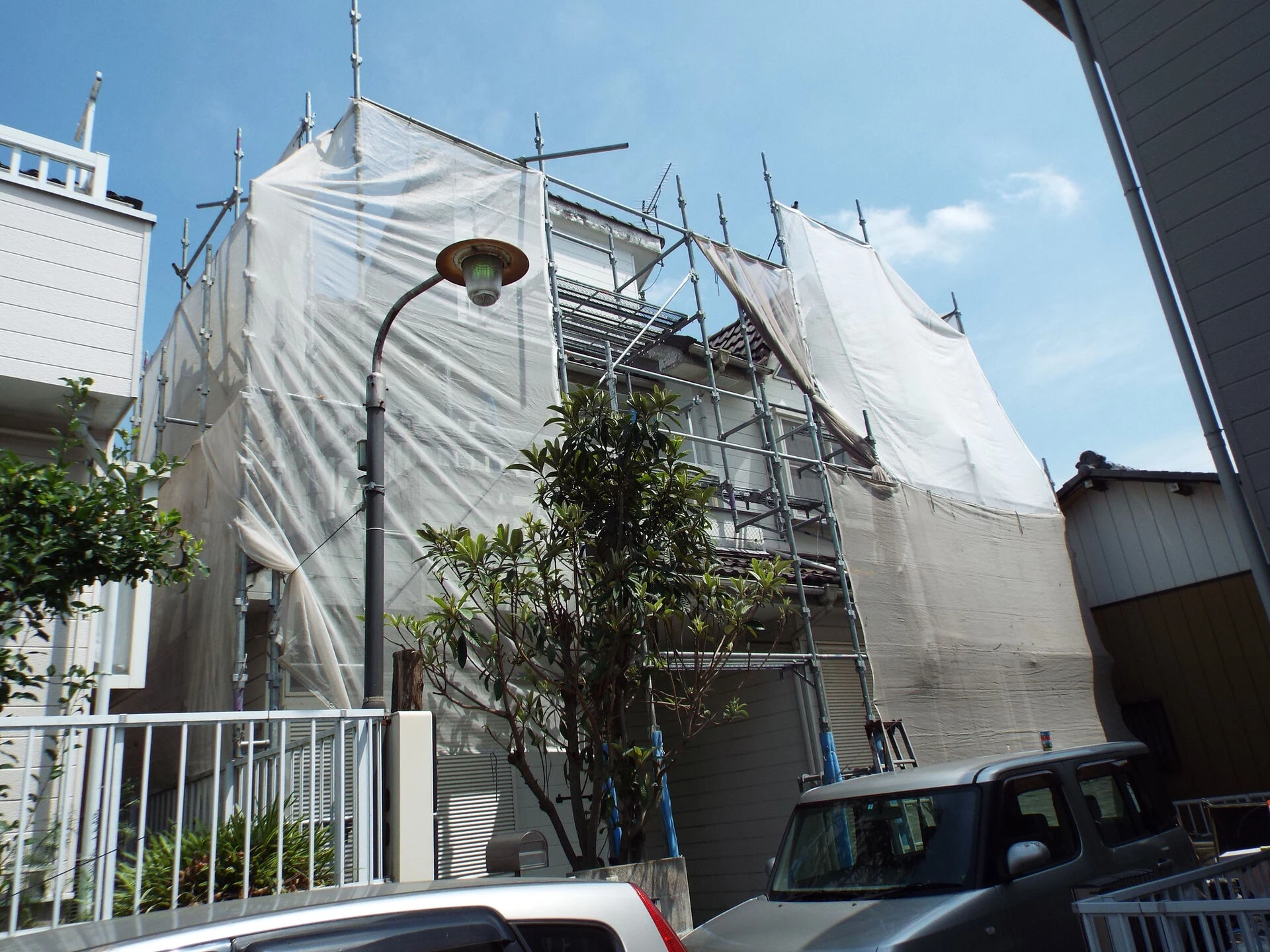 ７月　春日部市の現場